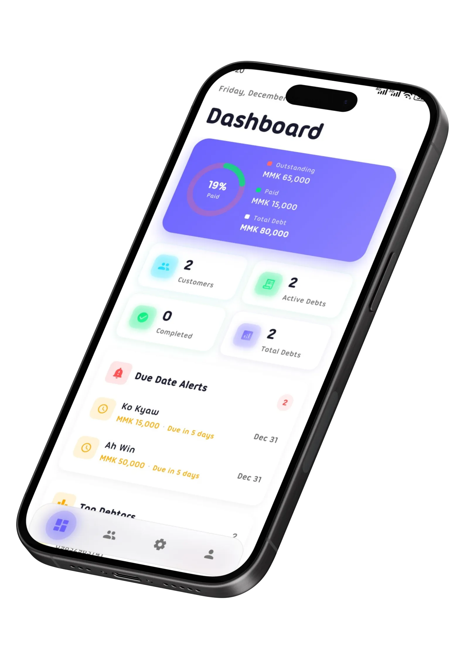 AhKyaway Mhat App Screenshot